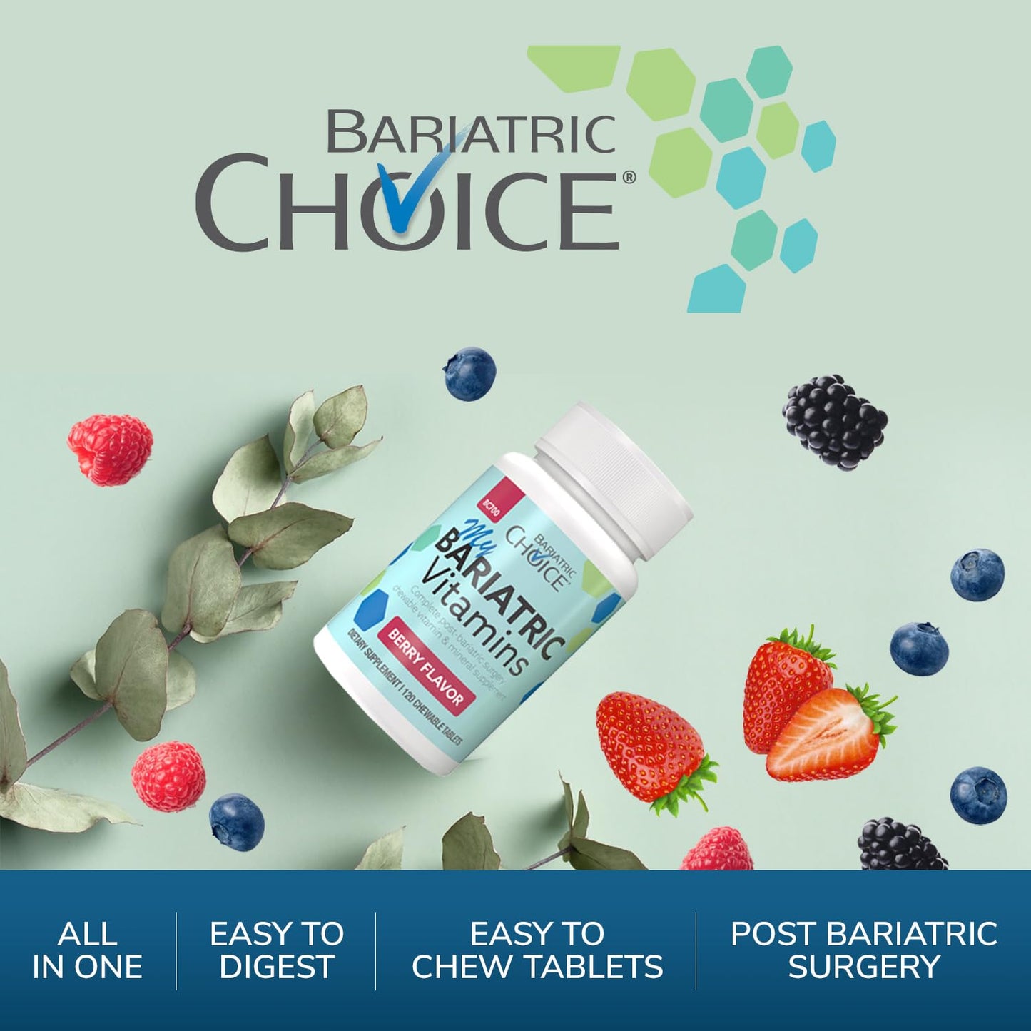 información nutricional bariatric choice multivitaminas