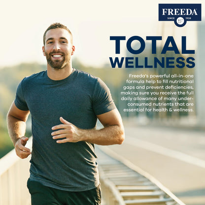 Información nutricional FREEDA multivitamínico