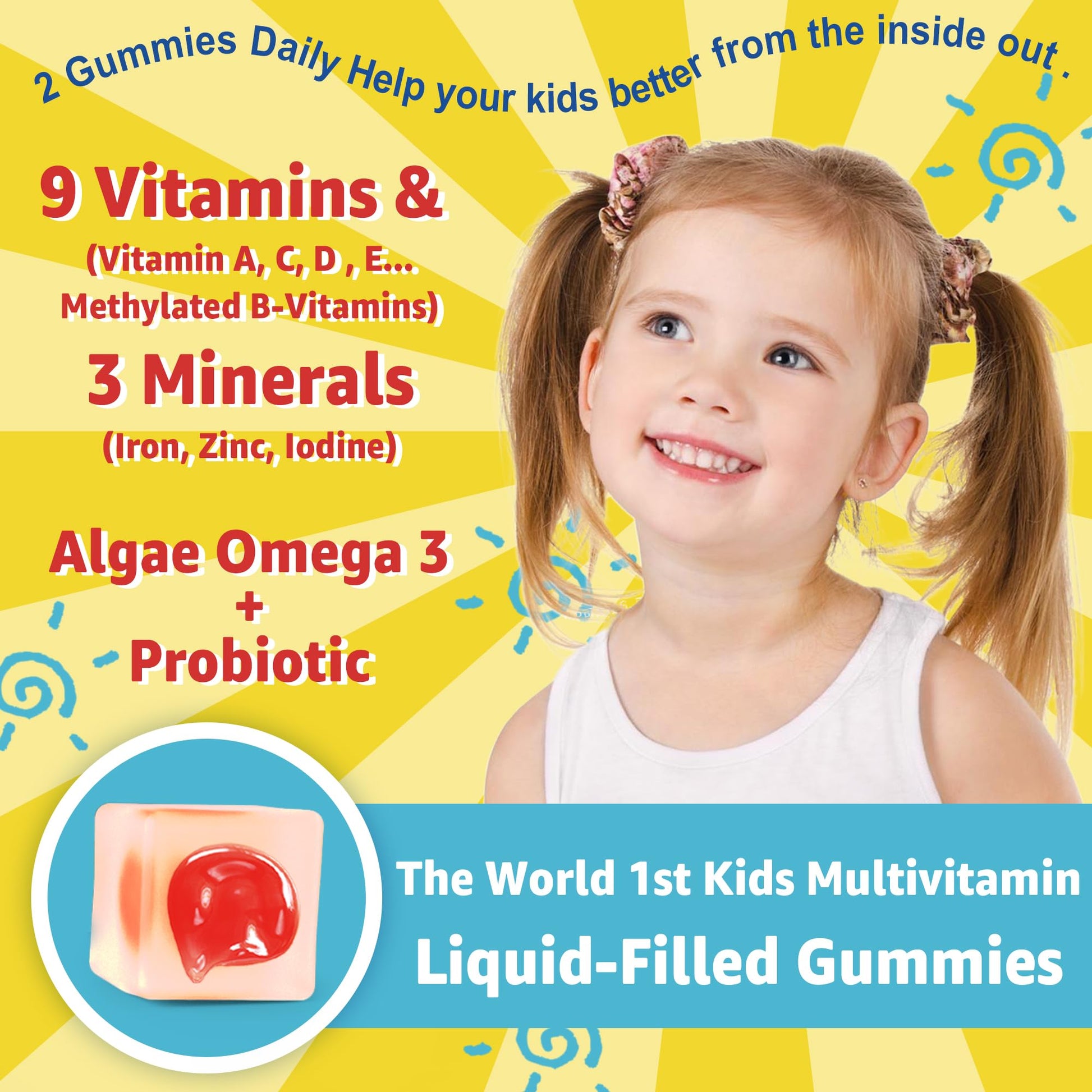 información nutricional gomitas multivitaminicas sin azúcar