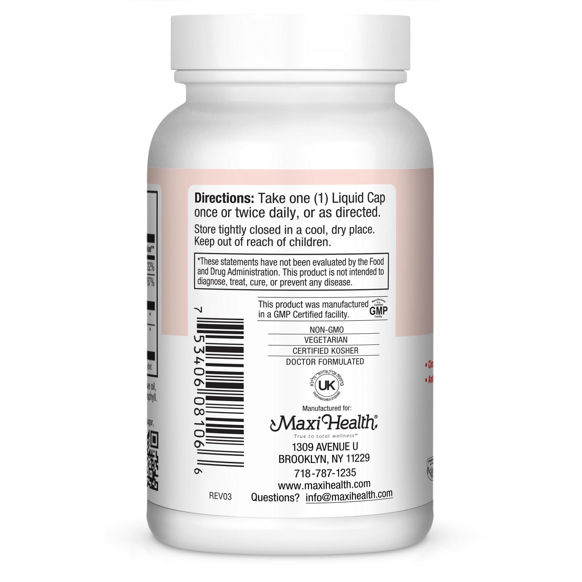 Información nutricional de Maxi Circu E 400