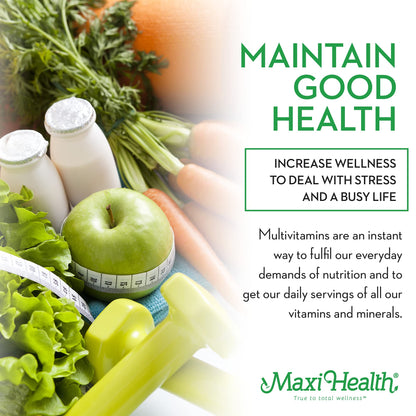 Información nutricional Maxi Health Mujeres