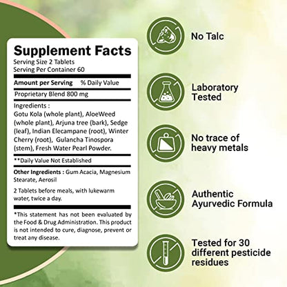 Información nutricional de Mukta Vati Ivy