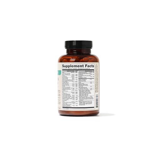 Información nutricional del multivitamínico NatureWise