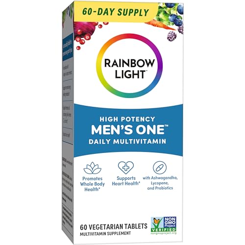 información nutricional del multivitamínico rainbow light