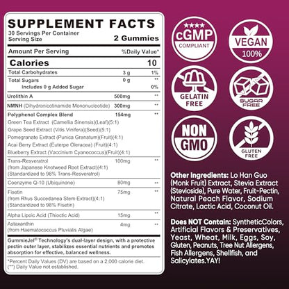 Información nutricional de suplementos Nextdia