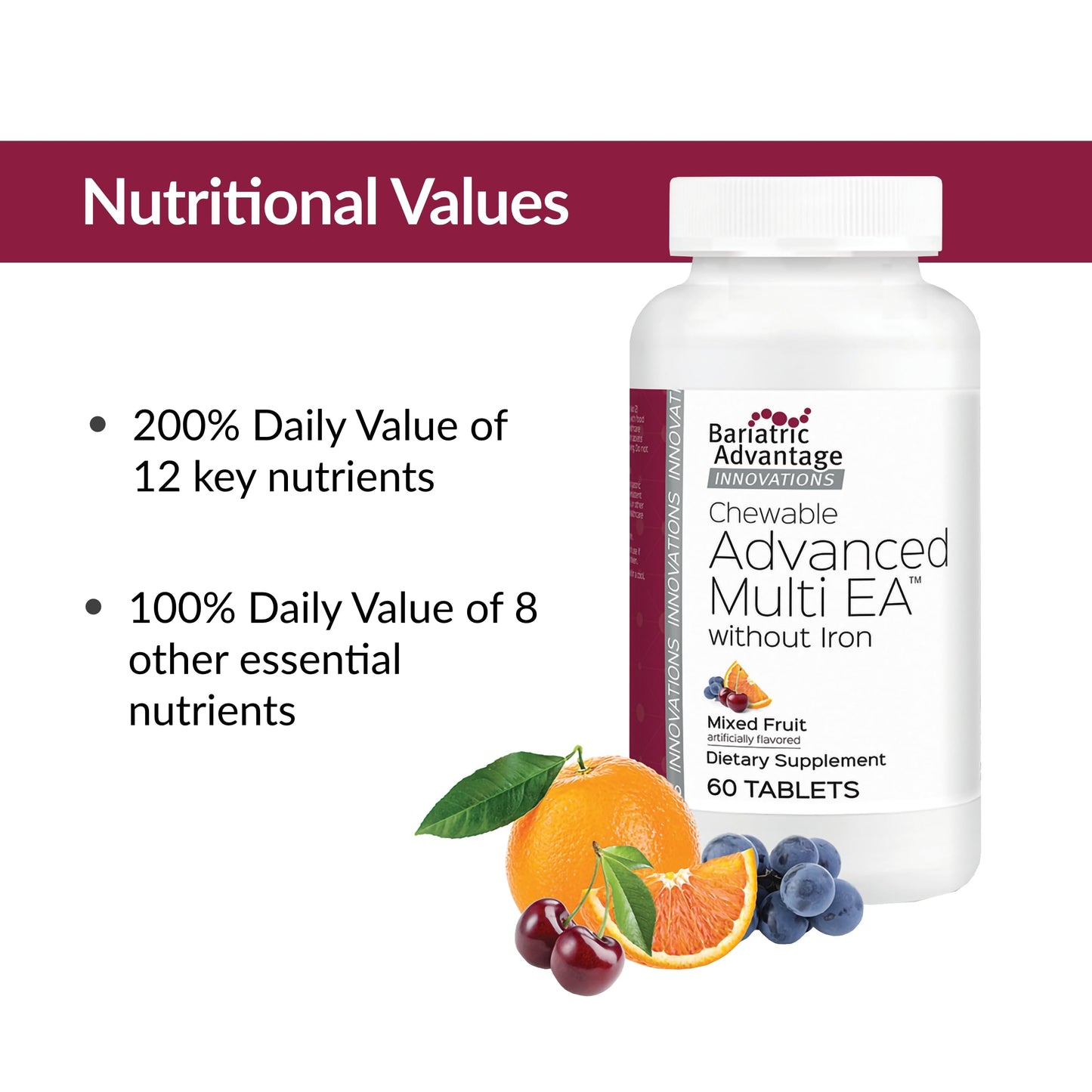 información nutricional avanzada