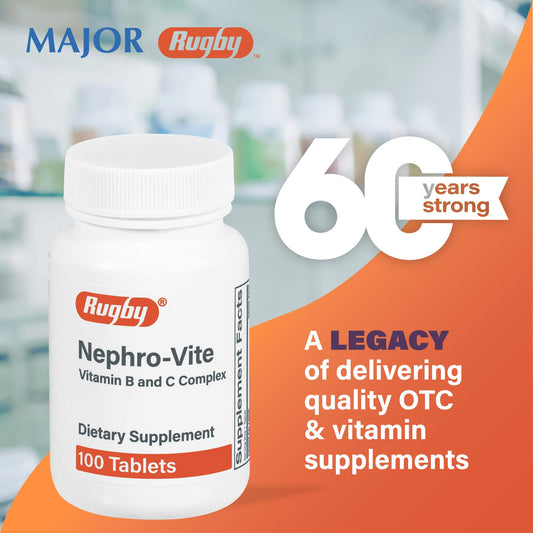 Información de suplementación de Nephro-Vite | Complejo de vitamina B y C