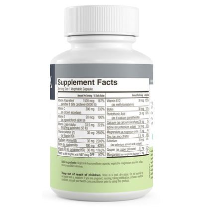 Información suplementaria de FREEDA multivitamínico
