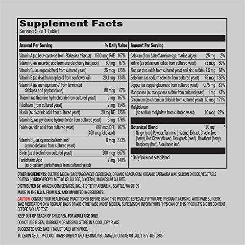 Información suplementaria mujer 40+ multivitamina
