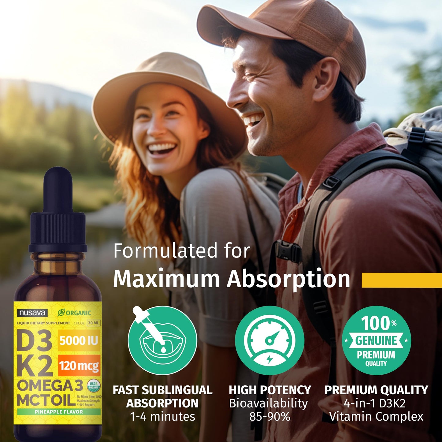 Información suplementaria NUSAVA gotas Vitamina D3 K2