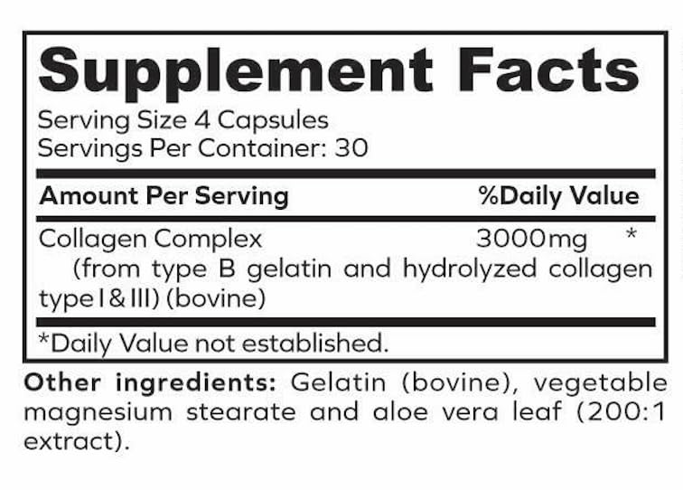 Información suplemento de colágeno Collasyn