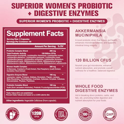 información suplemento probióticos mujeres