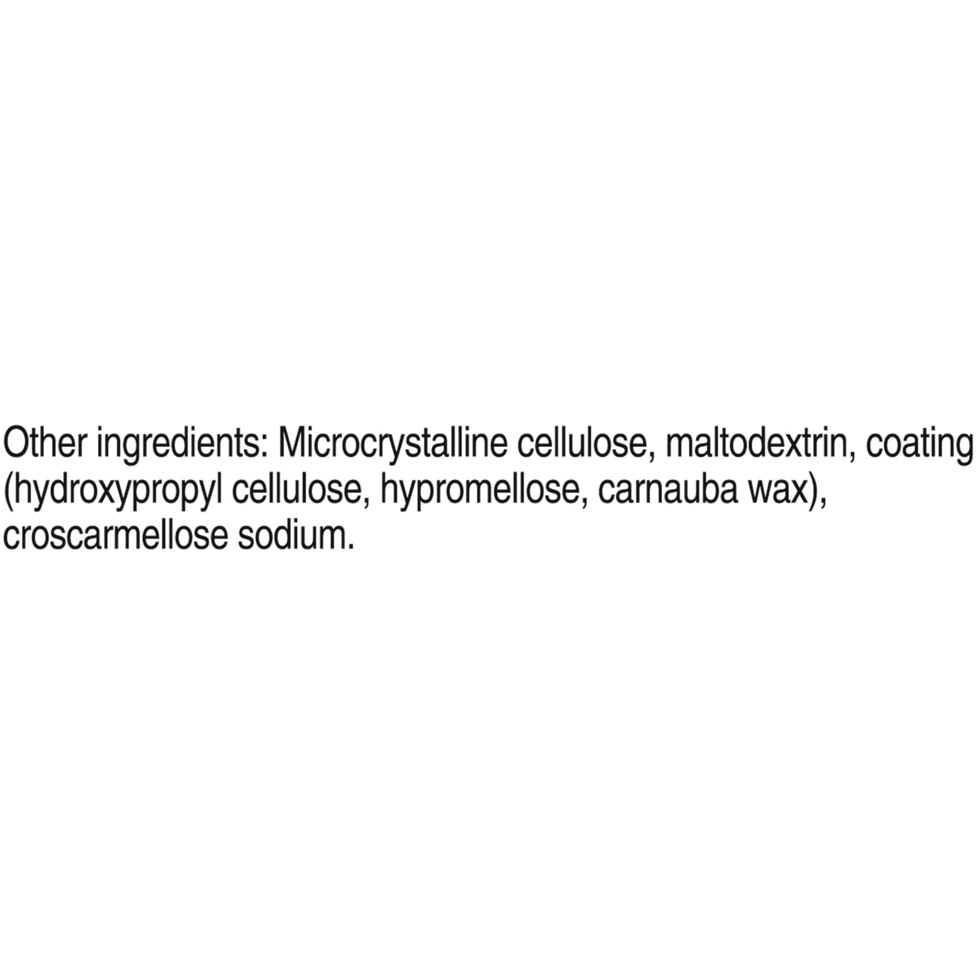 Ingredientes adicionales del multivitamínico Rainbow Light
