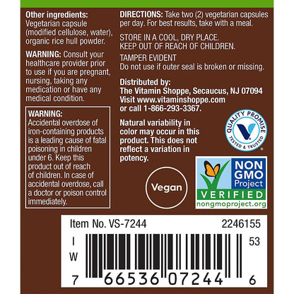 Ingredientes y advertencias de las multivitaminas.