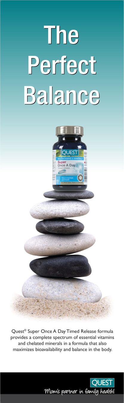 Ingredientes y advertencias multivitamínico Quest