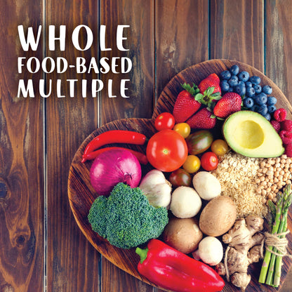 Ingredientes alimentarios integrales en multivitamínico BlueBonnet