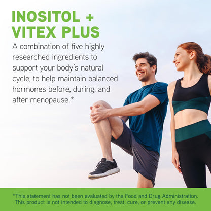 Ingredientes y beneficios del suplemento DaVinci Labs Inositol + Vitex