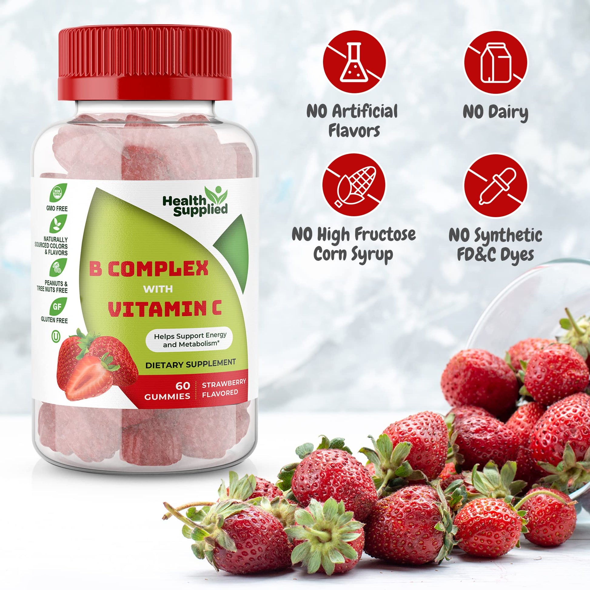 Ingredientes y beneficios de las gomitas de vitamina B y C