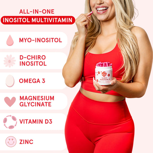 Ingredientes de cápsulas Peach Perfect multivitaminas