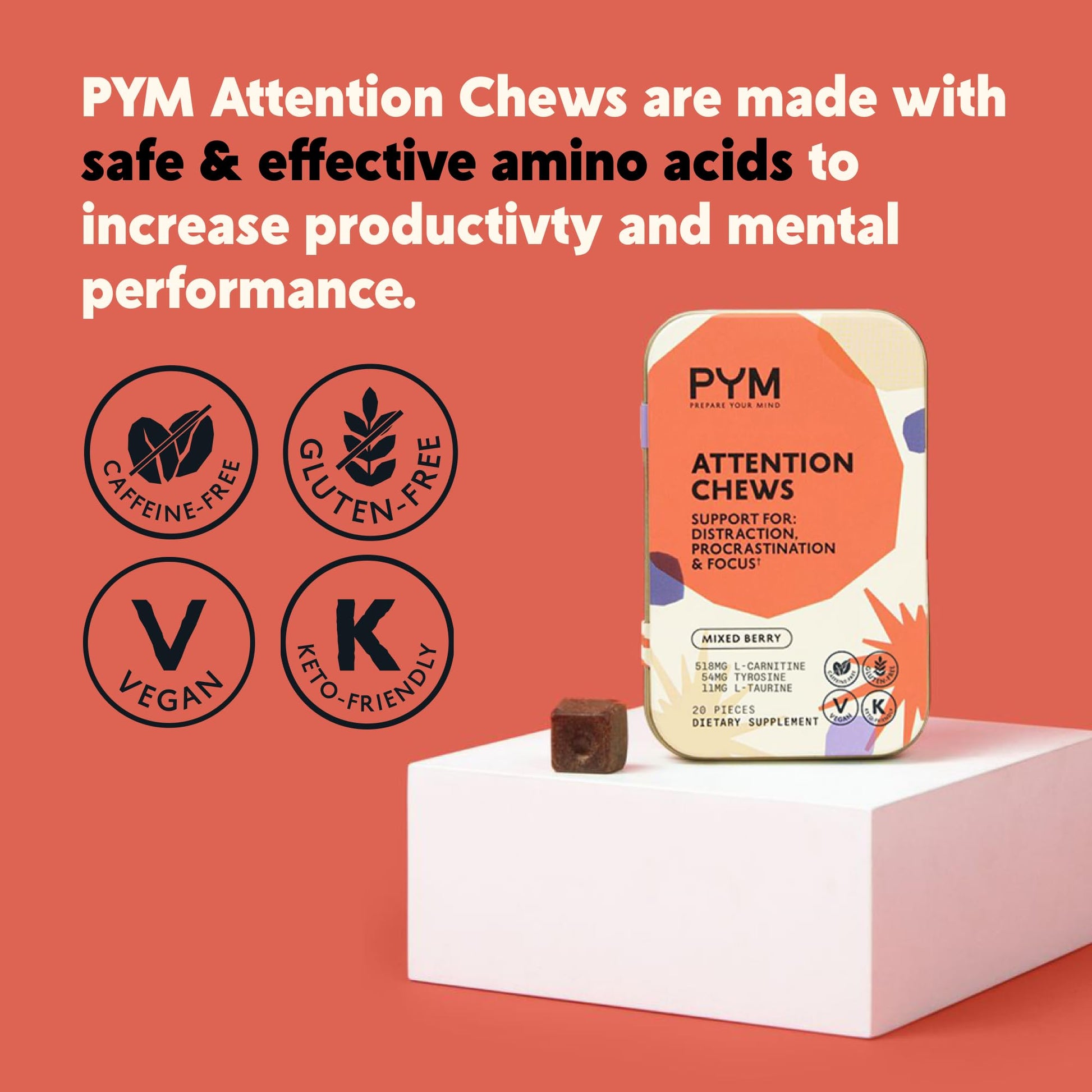 Ingredientes clave en PYM Health en botella