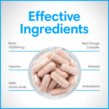 Ingredientes efectivos de Beaute Caps Pro