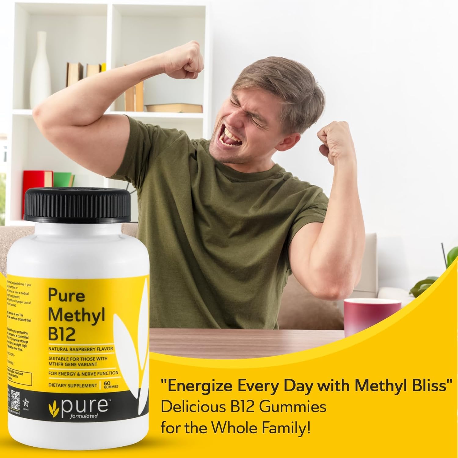 Ingredientes de las Gomitas de B12 pure formulated