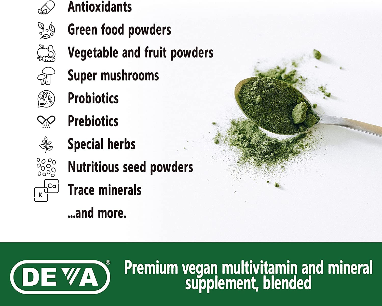 Ingredientes multivitaminas DEVA