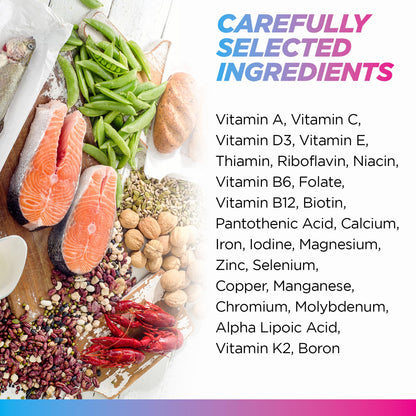 Ingredientes de multivitaminas Livingood