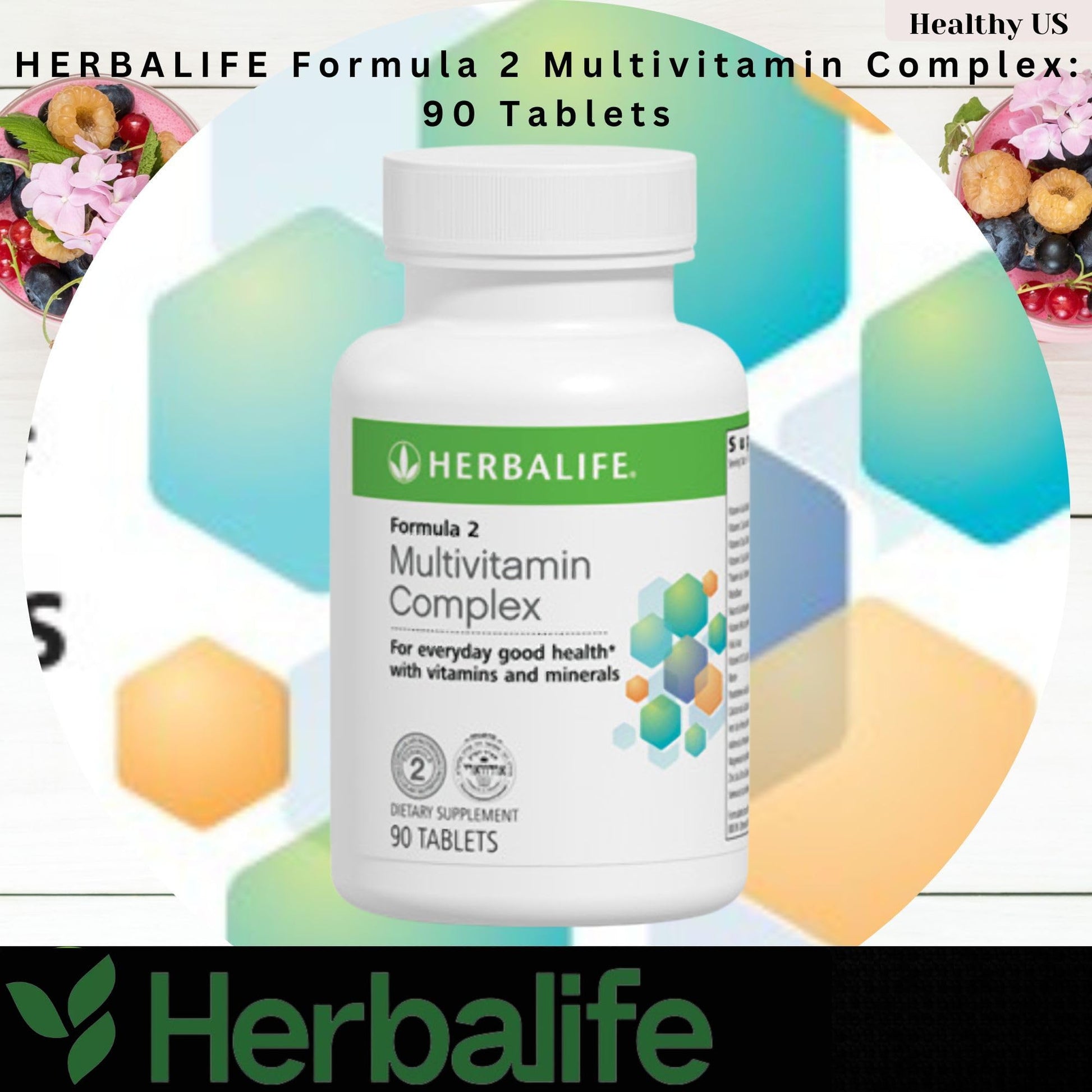 Lista de ingredientes del multivitamínico Herbalife