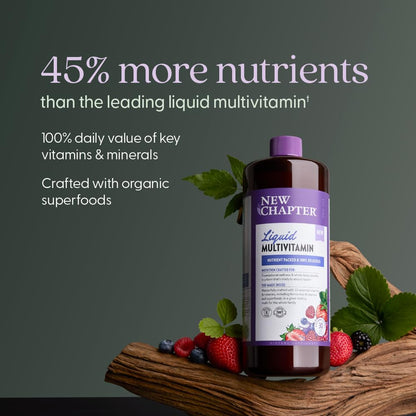 Ingredientes del multivitamínico líquido New Chapter