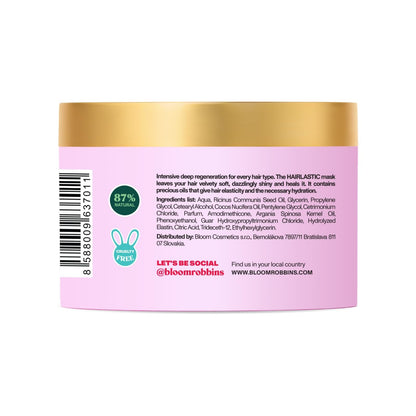 Ingredientes naturales para cuidado capilar Bloom Robbins