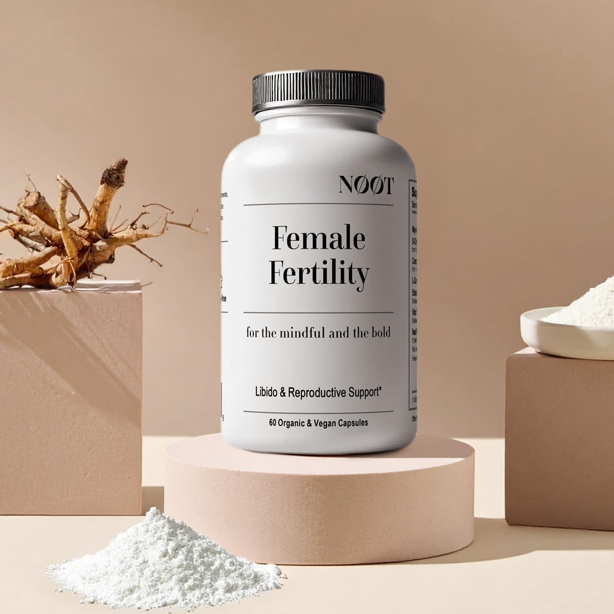 Ingredientes naturales para fertilidad y salud hormonal