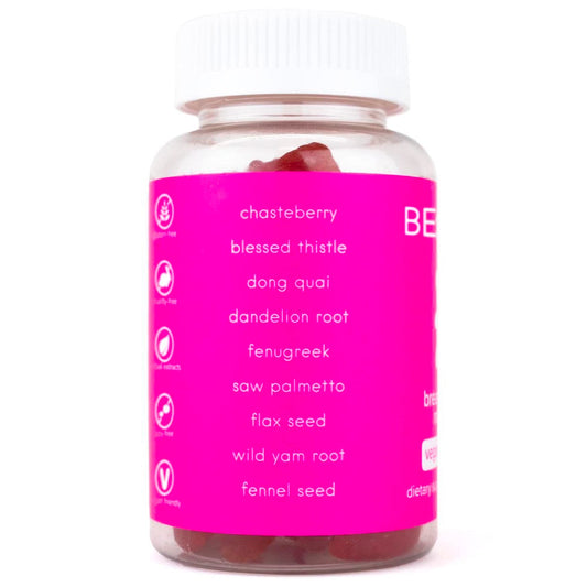 Lista de ingredientes naturales en gomitas BEARVANA.
