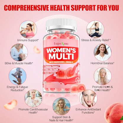 Ingredientes naturales en gummies veganos Fajeckma mujer