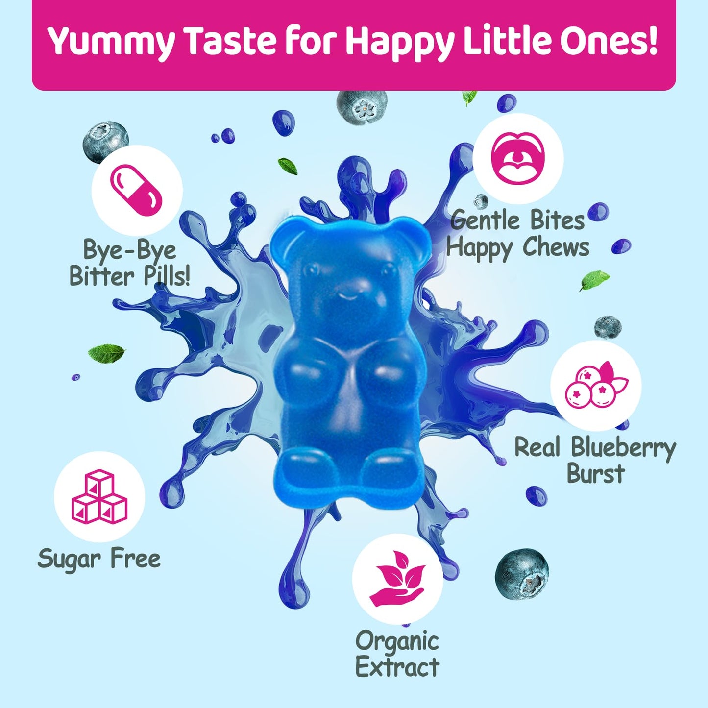 Ingredientes naturales multivitaminas kids NATISLAND