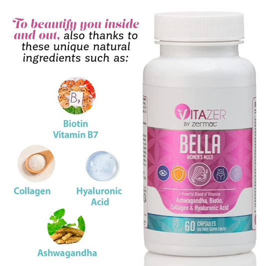 Promoción de ingredientes naturales en Zermat Bella Multivitamin