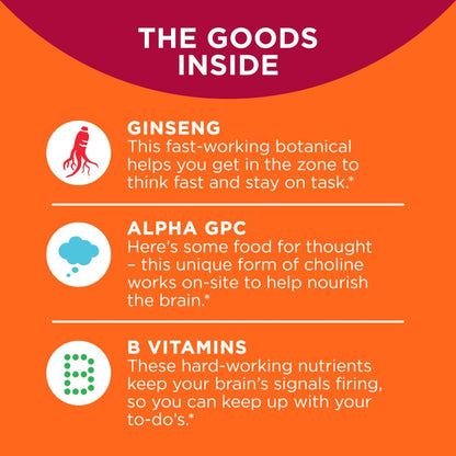 Ingredientes de OLLY Daily Energy Gummies