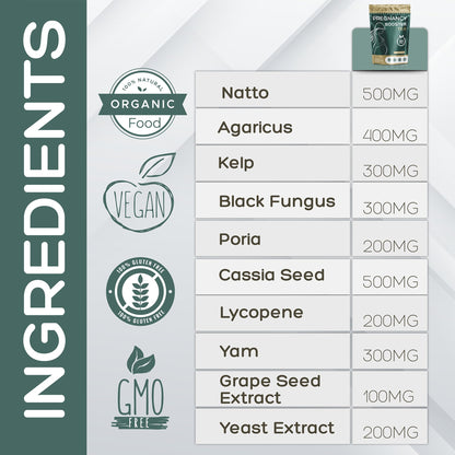 Ingredientes orgánicos té potenciador del embarazo
