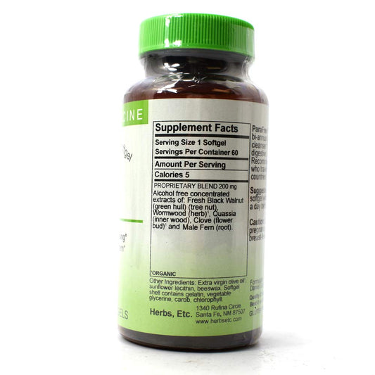 Ingredientes de Parafree HERBS ETC