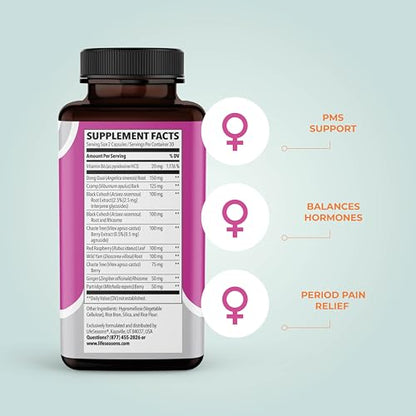 Ingredientes clínicamente probados en PreMense-T.