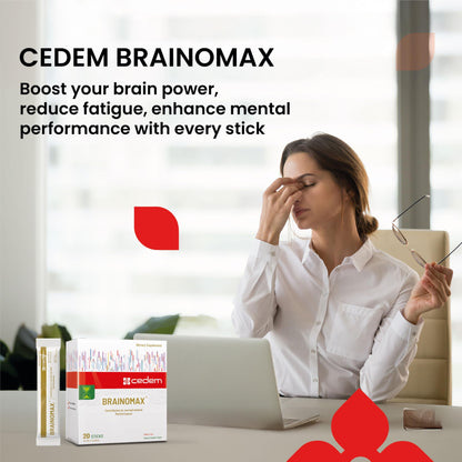 Ingredientes premium CEDEM Brainomax suplemento