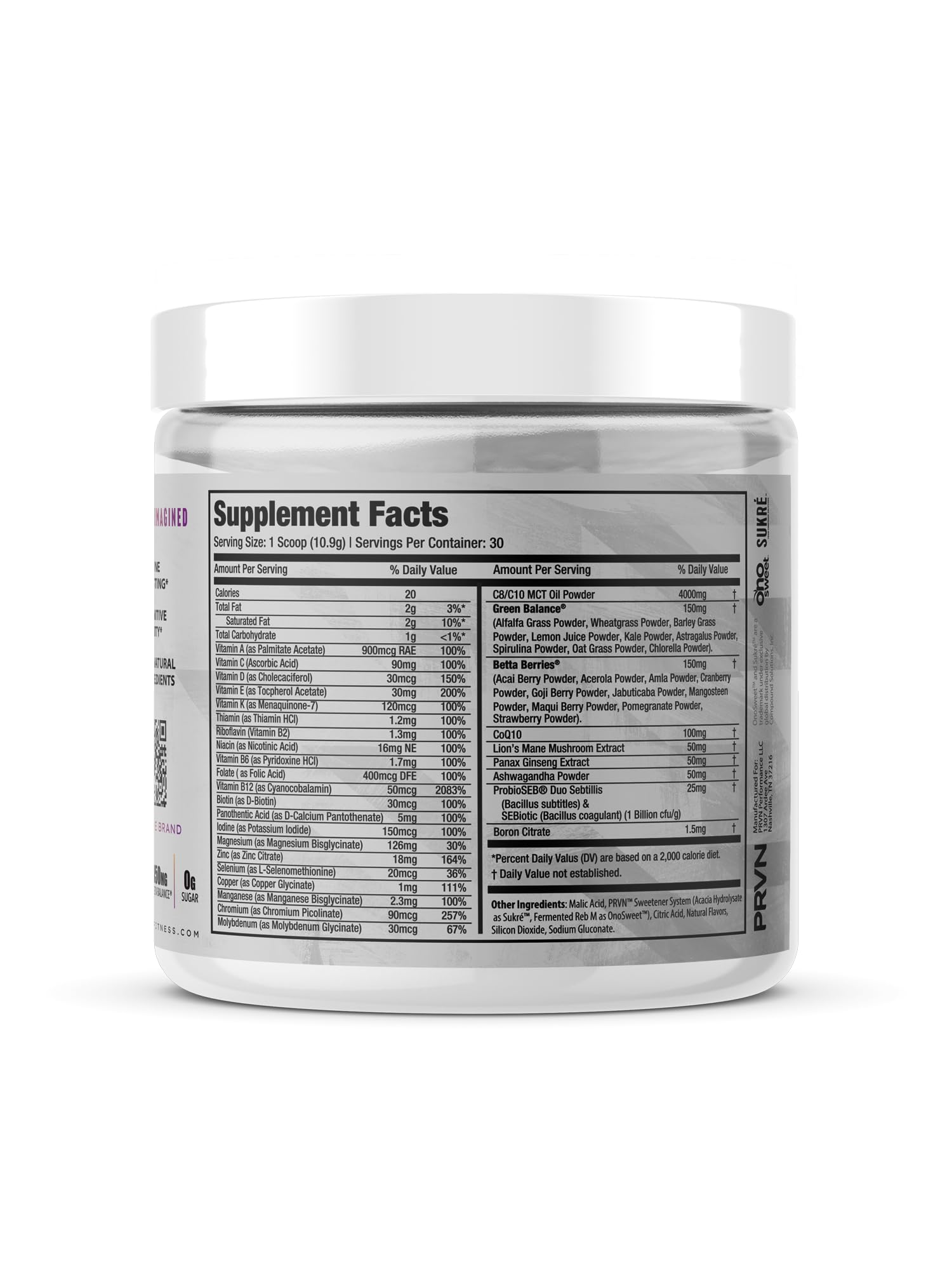 Ingredientes de PRVN Multi+