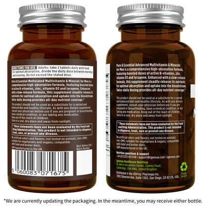 Ingredientes puros label limpio igennus.