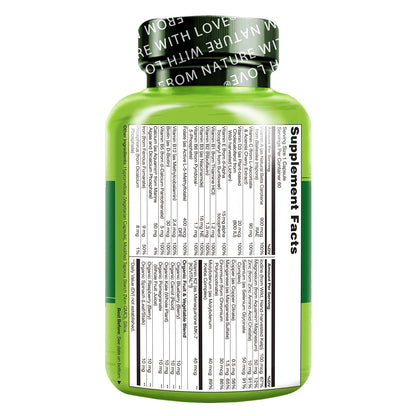 Ingredientes y suplementación del multivitamínico para mujeres NATURELO