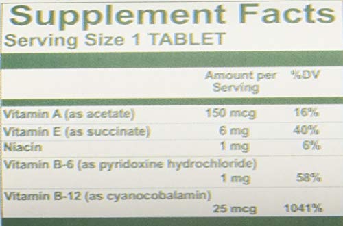 Información de ingredientes del suplemento Nutri-West