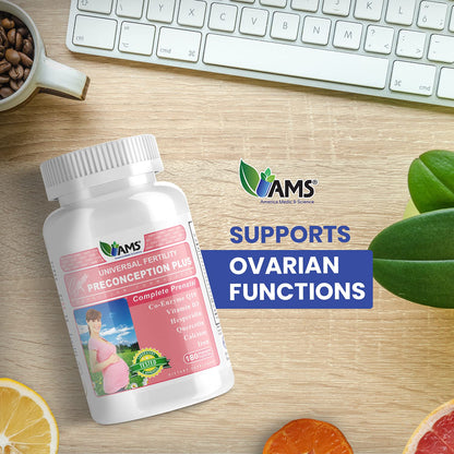 Ingredientes del suplemento Preconception Plus 180 cápsulas