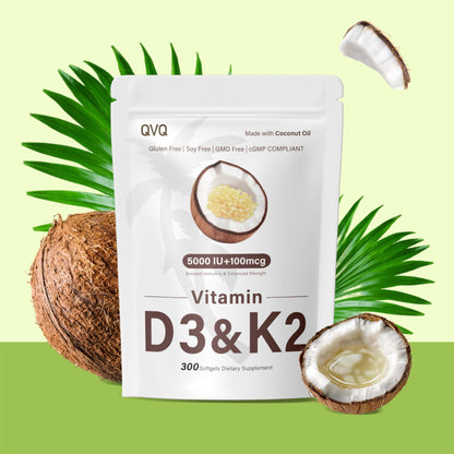 Ingredientes del suplemento QVQ D3 K2