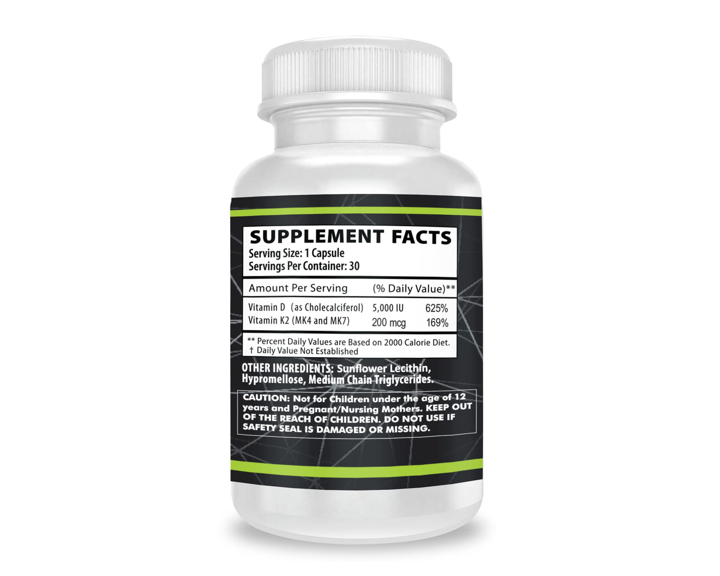 Ingredientes de Vitamina D3/K2 para absorción de calcio