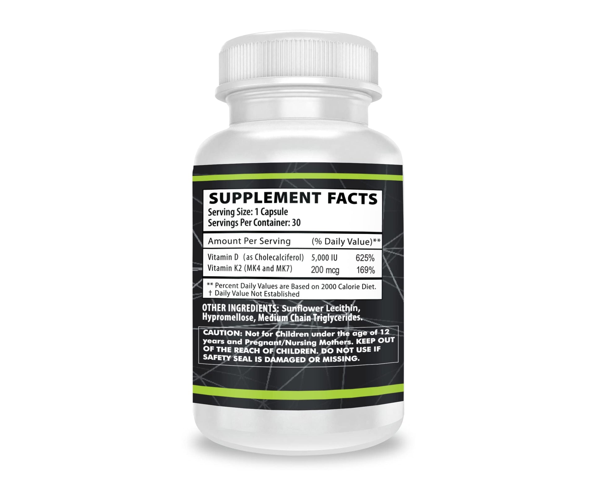 Ingredientes de Vitamina D3/K2 para absorción de calcio