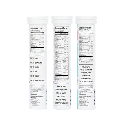 Ingredientes de las vitaminas efervescentes Swiss Imports
